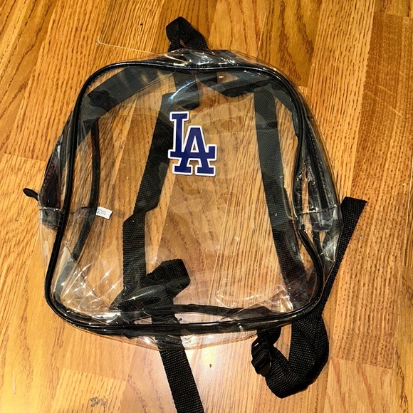 Bags Dodgers Clear Backpack Poshmark